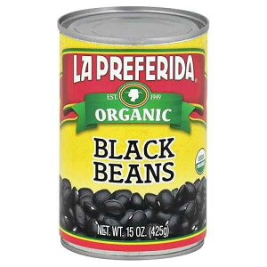 La Preferida I[KjbNA15IX La Preferida Organic Black Beans, 15 oz