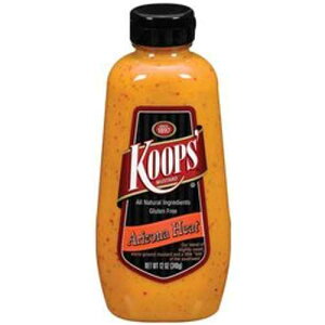 Koops }X^[h XNC[Y A]i q[gA12 IX Koops Mustard Squeeze Arizona Heat, 12 oz