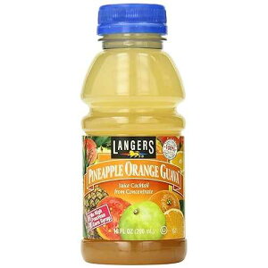 K[Y W[X JNe OAoApCibv IW 120 tʃIX (12 pbN) Langers Juice Cocktail Guava, pineapple orange 120 Fl Oz (Pack of 12)