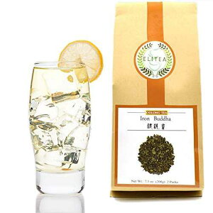 ELITEA vCiE[[Y[t L[sbNAlN^CωLȒoN 7.1 IXobO ELITEA Prime Quality Oolong Tea Loose Leaf Monkey Picked, Tie Guan Yin Famous Chinese Tea Bulk 7.1 Ounce