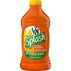 V8 XvbV IW pCibvA64 IX {g(6{) V8 Splash Orange Pineapple, 64 oz. Bottle (Pack of 6)