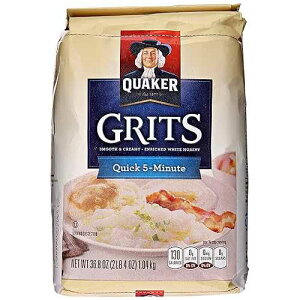 NG[J[NCbN5ԃObcA36.8IX Quaker Quick 5-Minute Grits, 36.8 oz