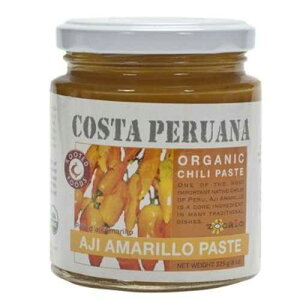 Zocalo I[KjbN AW A} ` y[Xg 8IX y[̓`Iȃy[Xg y[̐i i6pbNj Zocalo Organic Aji Amarillo Chili Paste 8 oz Traditional Peruvian Paste Product of Peru (6 Pack)
