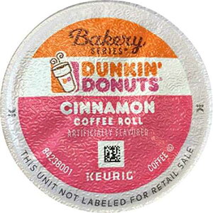 _Lh[ic ? ViR[q[[ ? KJbv|bh 30 (pbP[W͈قȂꍇ܂) Dunkin' Donuts - Cinnamon Coffee Roll - K-Cup Pods 30 Count (Pack May Vary)