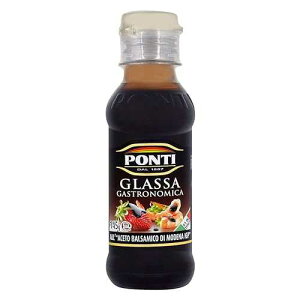 Ponti: �K�X�g���m�~�b�N �O���[�Y ���f�i�Y�o���T�~�R�|���� PGI 5.11 �I���X (145g) �{�g�� (6 �p�b�N) [�C�^���A�A��] Ponti: Gastronomic Glaze with Balsamic Vinegar of Modena PGI 5.11 Ounces (145g) Bottles (Pack of 6)