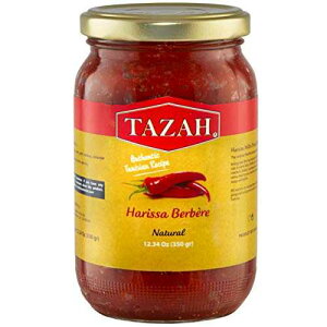 nbT y[Xg `jWA Vs 12.34 IX ~ 350g TAZAH Harissa Paste Tunisian Recipe 12.34 Oz ~ 350g