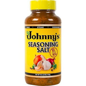 Johnny's V[YjO \gAbZ[WȂA42 IX Johnny's Seasoning Salt, No Msg, 42 Ounce