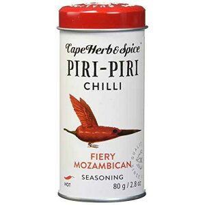P[v n[uXpCX ss` R悤ȃUr[NV[YjOA2.8IX (80g)AAtJY Cape Herb & Spice Piri-Piri Chilli Fiery Mozambican Seasoning, 2.8oz (80g), Product of South Africa