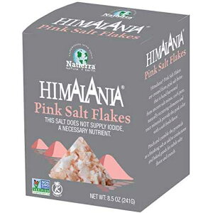 NATIERRA q}jA q} sN \g t[N 8.5IX NATIERRA Himalania Himalayan Pink Salt Flakes 8.5 Ounce