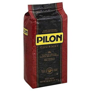 Pilon SXg uh GXvb\ R[q[A32 IX (4 pbN) Pilon Whole Bean Restaurant Blend Espresso Coffee, 32 Ounce (Pack of 4)