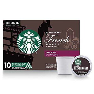 X^[obNX _[N [Xg K Jbv R[q[ |bh ? L[O u[Ypt` [Xg ? 1  (10 |bh) Starbucks Dark Roast K-Cup Coffee Pods French Roast for Keurig Brewers 1 box (10 pods)