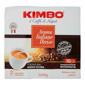 Kimbo: uAroma Italiano Gusto Decisov (uC^A̋̕v) [Xg҂R[q[ - 8.8 IX (250gr) pbP[W (2 pbN) [C^AA] Kimbo: "Aroma Italiano Gusto Deciso" ("Italian Flavour Strong Ta