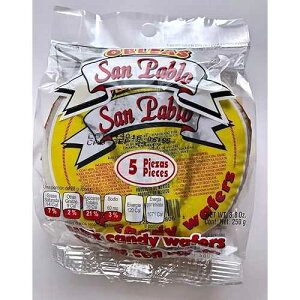 TEpuEIuAX ~NLfBEGn[X 8.8IX SAN PABLO OBLEAS MILK CANDY WAFERS 8.8Oz