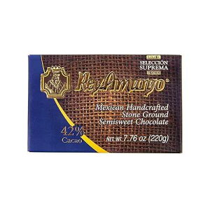 Rey Amargo Mexican Hot Chocolate 42% cacao Seleccion Suprema - 2 bars - 100% natural - Handmade - Vegan - Kosher