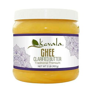 Kevala Ghee Ghee Butter Grass Fed Spreadable Butter Ghee Clarified Butter Butter Spread Lactose Free Gluten Free Casein Free 2 lb 907 gr