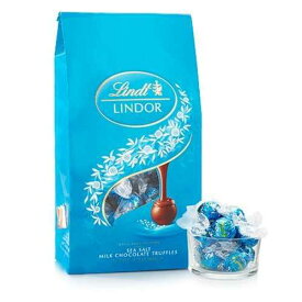 シーソルト LINDOR トリュフ 75 個入りバッグ Lindt Sea Salt LINDOR Truffles 75-pc Bag
