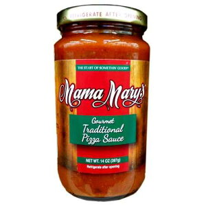 }} A[Y O gfBVi sU\[X 14IX (VO) Mama Mary's GOURMET Traditional PIZZA SAUCE 14oz (Single)