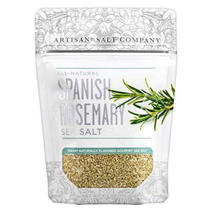 Artisan Salt Company Fusion VR̃XyCY[Y}[CAWbvgbv|[`A4IX SaltWorks Artisan Salt Company Fusion Naturally Flavored Spanish Rosemary Sea Salt, Zip-Top Pouch, 4 Ounce