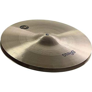Stagg 10インチ SH ミディアム ハイハット シンバル SH-HM10R Stagg SH-HM10R 10-Inch SH Medium Hi-Hat Cymbals