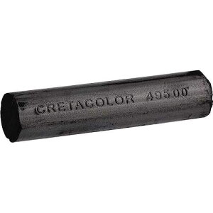 CRETACOLOR `L[XeBbN 1{ (1pbN) `R[ CRETACOLOR Chunky Stick, 1 Count (Pack of 1), Charcoal