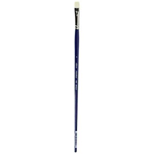 �V���o�[ �u���V 1902-4 �u���X�g���� �d�����������O�n���h�� �t�B�������g �u���V�A�u���C�g�A�T�C�Y 4 Silver Brush Limited Silver Brush 1902-4 Bristlon Stiff Synthetic Long Handle Filament Brush, Bright, Size 4