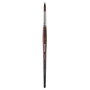 Speedball Art Products, 1540-16, Escoda Versatil Series Artist Watercolor and Acrylic t Brush, Short Handle, Pointed Round, Size 16