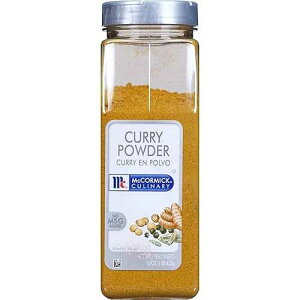 }R[~bN J[pE_[ - 1 |heAP[X 6  Mccormick Curry Powder - 1 lb. container, 6 per case