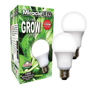 Miracle LED pk͔| Ultra Grow Lite - ő 150W ̑֕i - FtXyNg LED A琬d DIY |щK[fjOp (604273) 2 pbN MiracleLED Miracle LED Commercial Hydroponic Ultra G