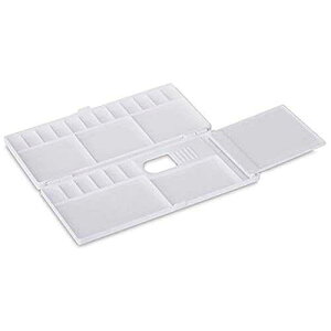 Yasutomo Palette Plastic Fold Up 3 Sections 8 1/4" x 3 3/4" x 5/8" Yasutomo Palette Plastic Fold Up 3 Sections 8 1/4" x 3 3/4" x 5/8"