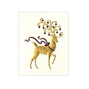 Caspari �g�i�J�C �M�t�g�����J�[�h�A�����t�� 20 �� Caspari Reindeer Gift Enclosure Cards, 20 with Envelopes