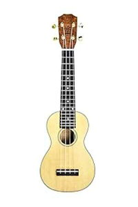 Jti Jti \vm EN Xv[X gbvAi` p[ }zKj[ Kahuna Kahuna Soprano Ukulele Spruce Top, Natural Pearl Mahogany