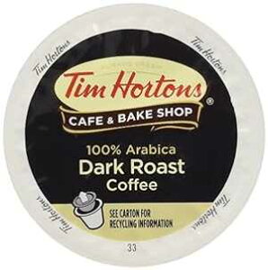 eBz[gY _[N[Xg VOT[u R[q[JbvA96  (pbP[W͈قȂꍇ܂) Tim Hortons Dark Roast Single Serve Coffee Cups, 96 Count (Pack May Vary)