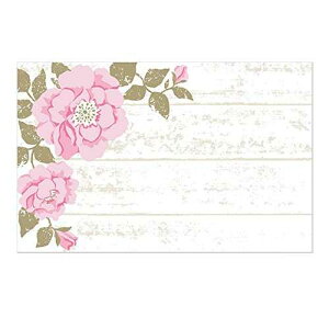 �R�e�[�W ���[�Y �G���N���[�W���[ �J�[�h/�M�t�g�^�O - 3 1/2 x 2 1/4 (50) NW Cottage Rose Enclosure Cards/Gift Tags - 3 1/2 x 2 1/4 (50)