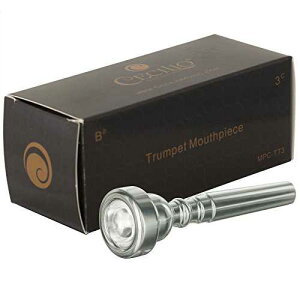 Cecilio gybg }EXs[X 3C Vo[bL Cecilio Trumpet Mouthpiece, 3C, Silver Plated