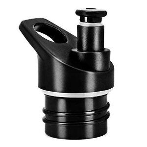 バイトバルブキャップ交換用蓋は、ハイドロフラスク標準口12、18、21、24オンスのウォーターボトルに適合します。Sport Top BPAフリー真空断熱ウォーターボトル漏れ防止ツイストHydroFlaskと互換