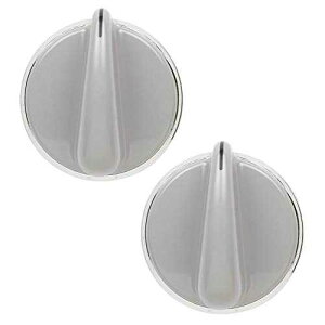 Lifetime Appliance ʓdC@ƌ݊̂ WH01X10462 Rg[ mu 2  (O[) Lifetime Appliance Parts Lifetime Appliance 2 x WH01X10462 Control Knob Compatible with General Electric Dryer (Grey)