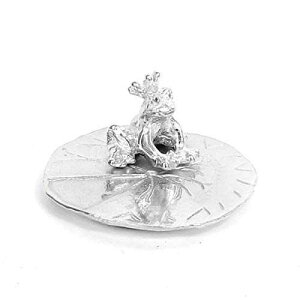 JG̉qOz_[ ? Mtg{bNXALXłׂĂςXg[[J[h ? s[^[ č Lucina K. Frog Prince Ring Holder - Gift Boxed with One Kiss Can Change Everything Sto