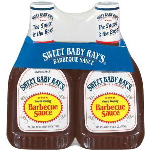 XC[gxCr[CYo[xL[\[XIWit[o[A40IXi12pbNj Sweet Baby Ray's Barbecue Sauce Original Flavor, 40 OZ (Pack of 12)