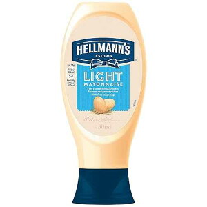 ヘルマンズ ライトマヨネーズ スクイージー 430g HELLMANN'S Hellmanns Light Mayonnaise Squeezy 430g