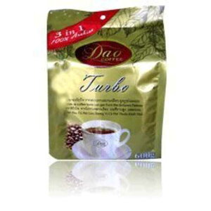 100% ArJ _I CX^g R[q[ ^[{ 3 in 1 R[q[ XeBbN 20g.x30 XeBbN 100% Arabica Dao Instant Coffee Turbo 3 in 1 Coffee Sticks 20g.x30sticks