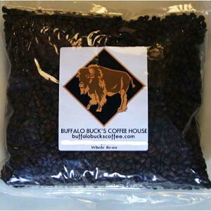 [XgĨOR[q[AVNȃ[XgArJ 5 |h Buffalo Buck's Coffee Roasted Chestnut Flavored Gourmet Coffee Fresh Roasted Arabica Beans 5 Pounds