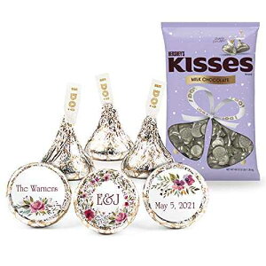 QXgp̋LOi DIY p[\iCY Hershey's Kisses 3|h (300̃LX) - EFfBOLfB[ Just Candy Wedding Favors for Guests DIY Personalized Hershey's Kisses 3lbs (Approx 300 Kisses) - Wedding Ca