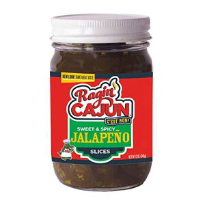 Ragin' Cajun Foods Ђny[j XCX 12 tʃIX (4 pbN) Ragin' Cajun Fixin's Candied Jalape o Slices 12 fl oz Ragin' Cajun Foods (4 Pack)