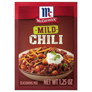 McCormick Mild Chili Seasoning Mix, 1.25 oz McCormick Mild Chili Seasoning Mix, 1.25 oz