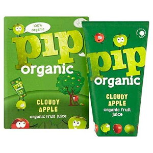 Pip I[KjbN NEfB Abv W[X EFbW - 4 x 180ml (24.35fl oz) Pip Organic Cloudy Apple Juice Wedges - 4 x 180ml (24.35fl oz)