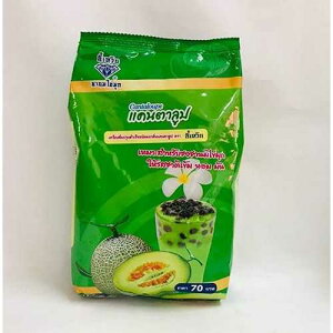 ^CCX^gou~N}XNeB[~bNXpE_[hN IWiLb` 450g Yiwen Thai Instant Bubble milk Cantaloupe Tea Mix Powder Drink Original Kitchen 450 g