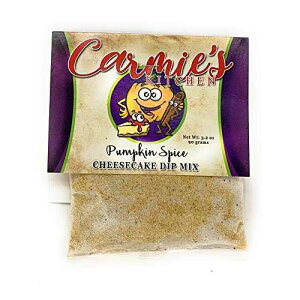 J[~[Y Lb` pvL XpCX `[YP[L fBbv ~bNX Carmie's Kitchen Pumpkin Spice Cheesecake Dip Mix