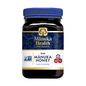 Manuka Health, MGO 263+, UMF 10+ Certified, Raw Manuka Honey, 1.1lb / 17.6oz (500g), 100% Pure New Zealand Honey