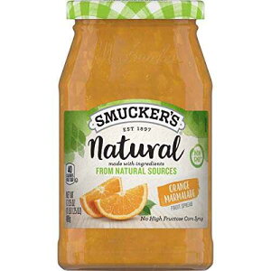 Smucker's i` t[c XvbhAIW }[}[hA17.25 IX Smucker's Natural Fruit Spread, Orange Marmalade, 17.25 oz