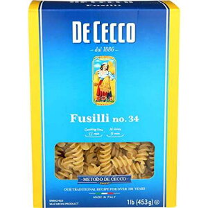 De CeccoAtWb #34A16 IX De Cecco, Fusilli #34, 16 Ounce